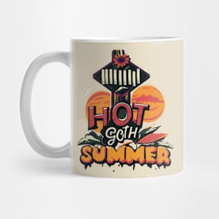 Hot Goth Summer Vintage Mug